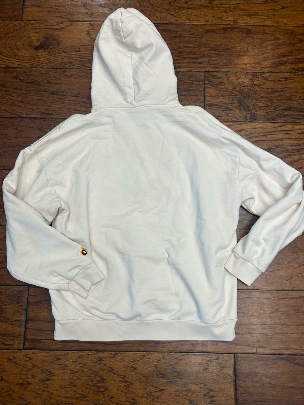 Drew House Cream Smiley Logo Hoodie - Men's - Picture 7 of 7